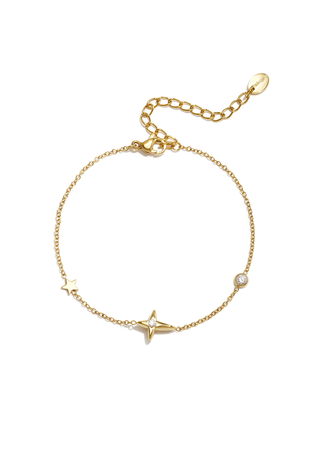Bracelets À Breloques En Acier Inoxydable, Collection Étoile Simple Daily Simple, Bijoux Pour Femmes 