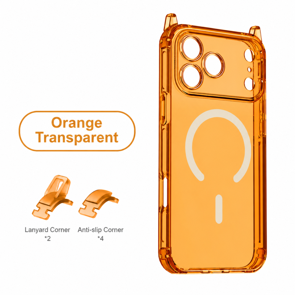Étuis De Téléphone Magnétiques Avec Cordon Détachable Aux Quatre Coins
