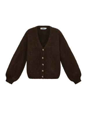 Le Cardigan En Fourrure À Boutons h5 Image9