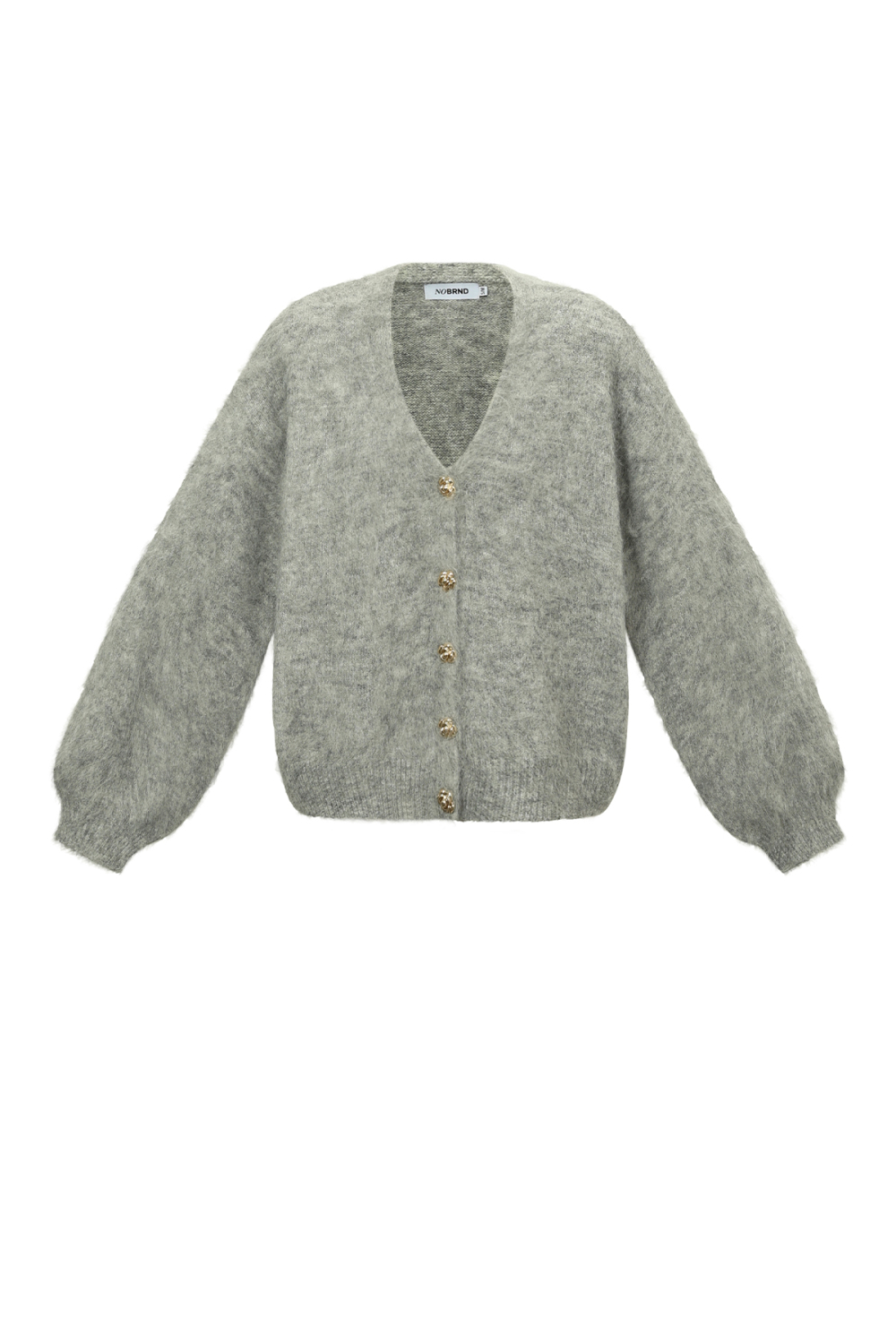 Le Cardigan En Fourrure À Boutons