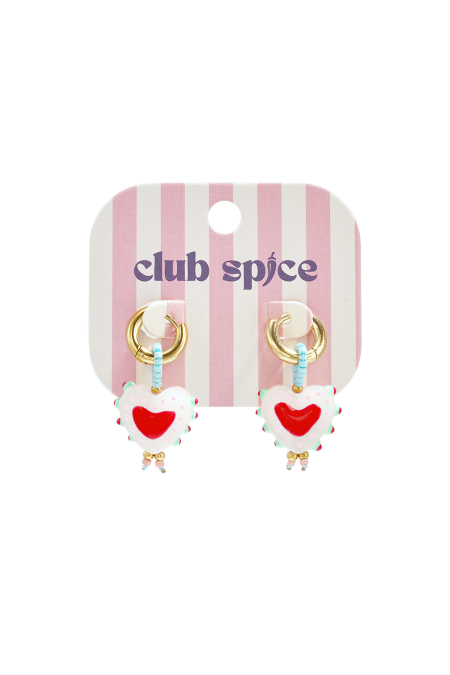 Boucles d'oreilles en acier inoxydable plaqué or 14 carats, perles en forme de cœur, collection Daily Simple, bijoux pour femmes 2