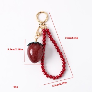 Perles En Forme De Cœur, Collection Simple Series, Breloques Pour Sachets, Glaçage Cerise-Fraise h5 