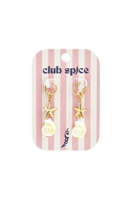 Boucles d'oreilles pendantes en acier inoxydable, style coquillage, collection vacances/plage, bijoux femme. 2