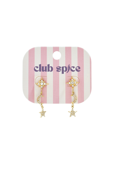 Boucles d'oreilles pendantes en acier inoxydable Star Daily Bijoux pour femmes 2