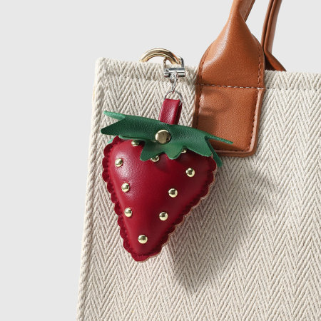 Breloques pour sac en corde tressée à fraise, nœud papillon quotidien, étoile