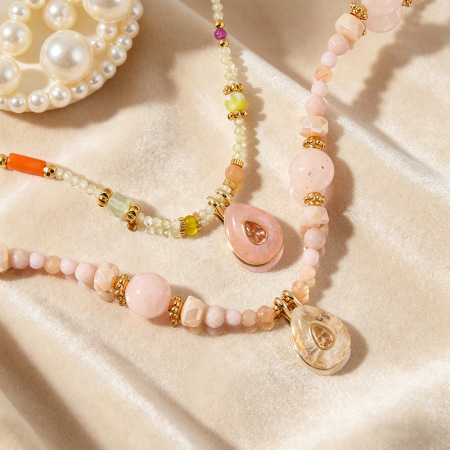 Colliers de perles pour femmes, collection romantique, élégants, en perles naturelles et zircon