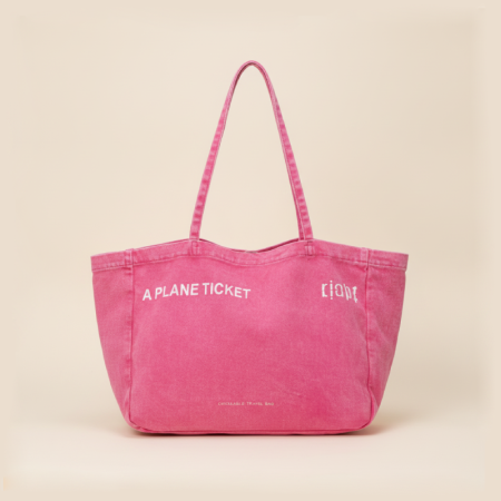 Sac cabas femme en toile unie imprimée, style décontracté