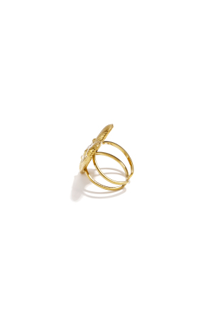 Bagues Tendance En Acier Inoxydable Plaqué Or 14 Carats, Motif Cœur, Collection Daily Simple, Bijoux Pour Femmes h5 Image4