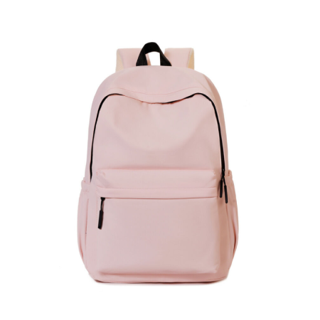 Sac à dos femme en nylon uni, style décontracté