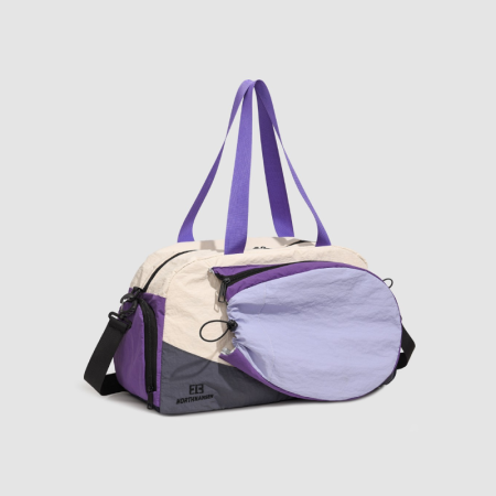 Sacs de sport et de voyage en nylon patchwork multicolore style sportif 2