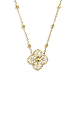 Colliers Pendentifs En Acier Inoxydable Clover, Collection Daily Simple, Bijoux Pour Femmes h5 Image4