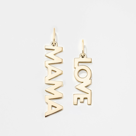 Pendentifs femme Simple Series DIY en acier inoxydable étanche couleur or