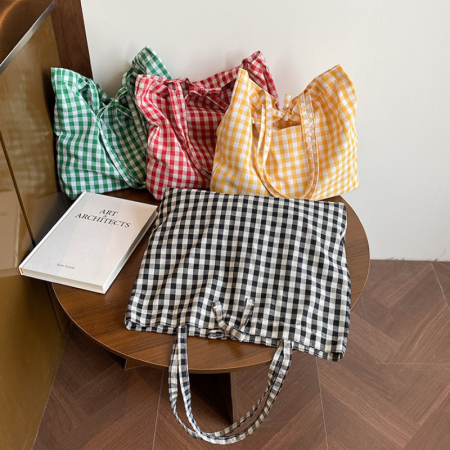 Sacs à bandoulière carrés pour femmes en nylon, style décontracté, sans nœud papillon 2