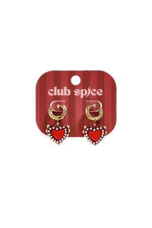 Boucles D'Oreilles À Motif De Cœur Bonbon h5 Image5
