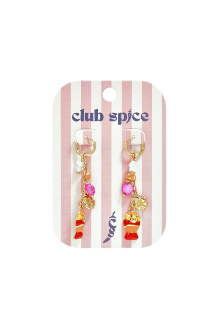 Boucles d'oreilles pendantes en acier inoxydable, motif poisson, collection romantique quotidienne, bijoux pour femmes 2
