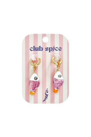 Boucles D'Oreilles En Perles De Céramique, Motif Poisson, Collection Romantique Quotidienne, Bijoux Pour Femmes h5 Image3