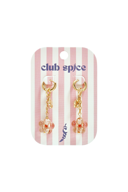Boucles d'oreilles pendantes en acier inoxydable, motif floral, collection vacances et romantisme au quotidien, bijoux pour femmes 2