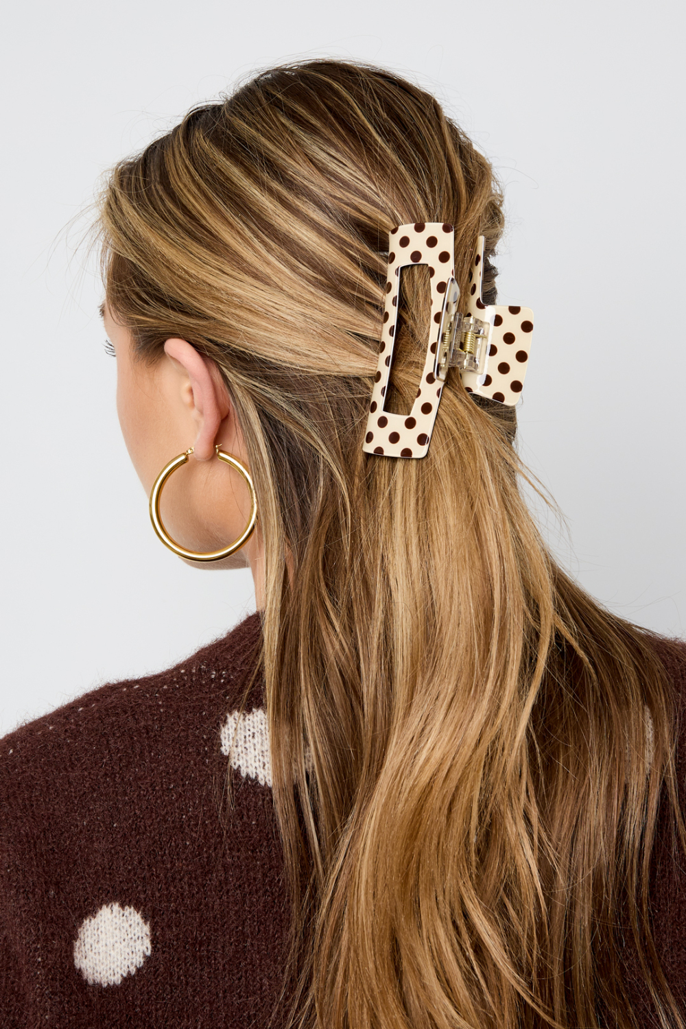 Pinces À Cheveux À Pois, Accessoires Du Quotidien En Pvc Image2
