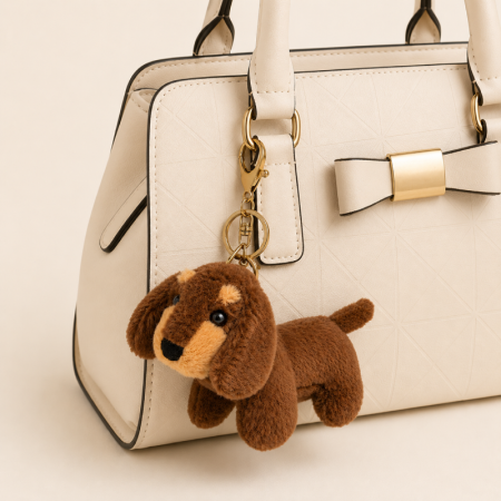 Breloques pour sac PP Simple Series Cute Christmas Teckel Color Mixte Couleur PP 2
