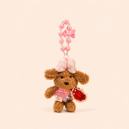 Collection luxueuse de perles de sac PP en forme de cœur, d'animal et de nœud papillon mignons. 2