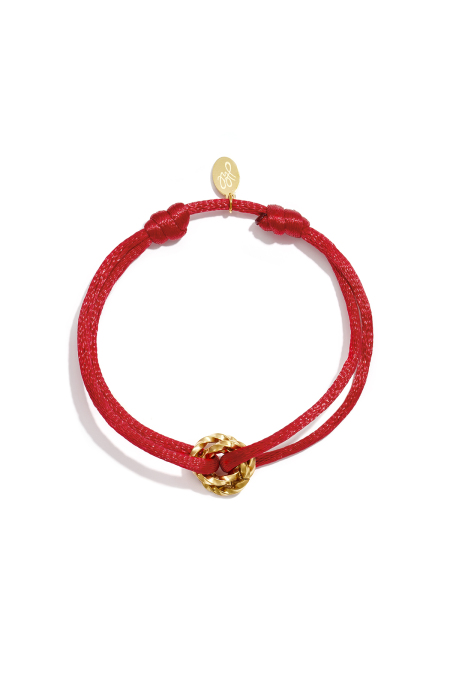 Bracelet nœud ensoleillé