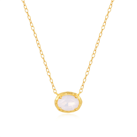 Colliers simples en argent sterling 925 de couleur or pour femmes