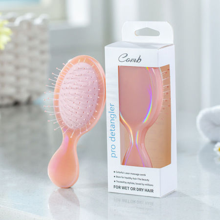Peignes en plastique uni couleur quotidienne de la gamme Simple Series 2