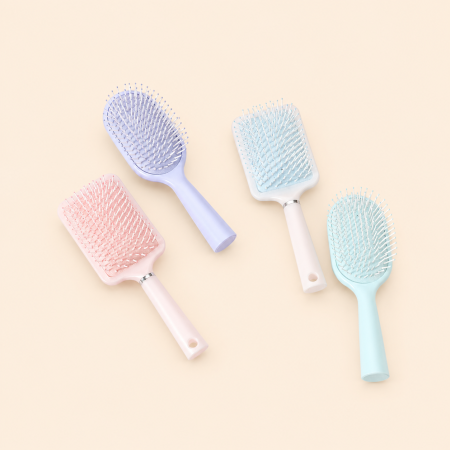Peignes en plastique uni couleur quotidienne de la gamme Simple Series 2
