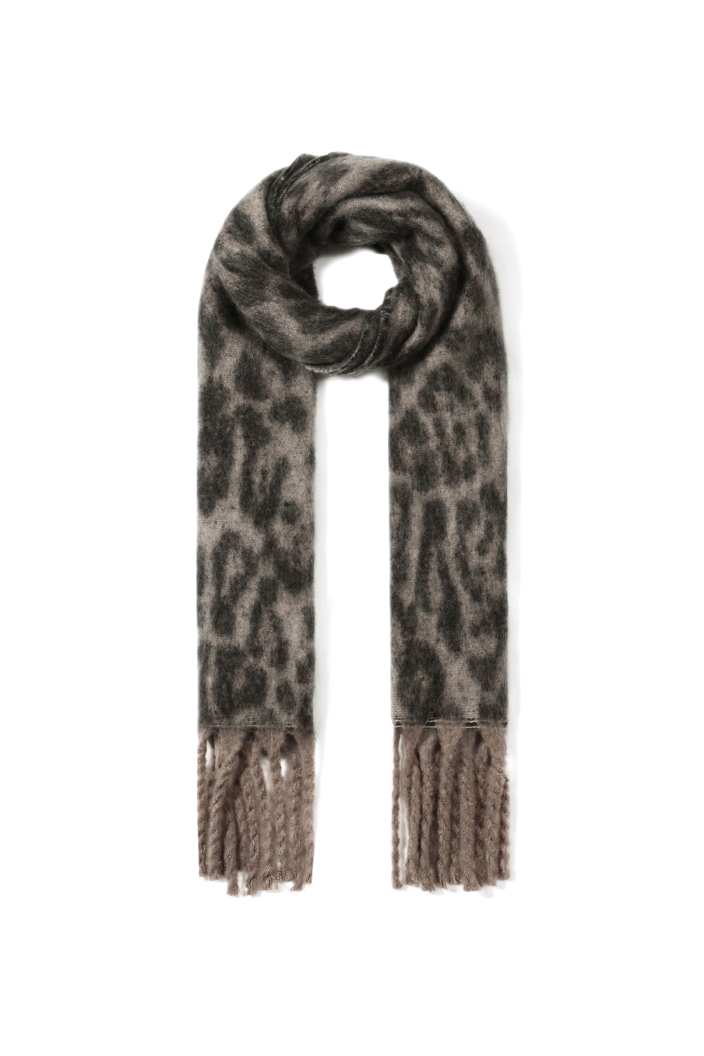 Écharpes D'Hiver Fleuries En Polyester Décontracté, Accessoires Du Quotidien h5Image2