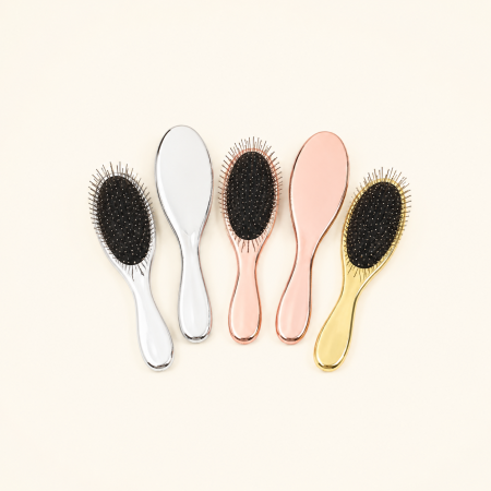 Peignes en plastique uni couleur quotidienne de la gamme Simple Series