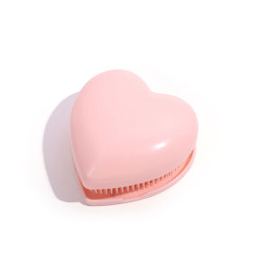 Peignes En Plastique Uni Couleur Cœur De La Série Simple Daily h5 