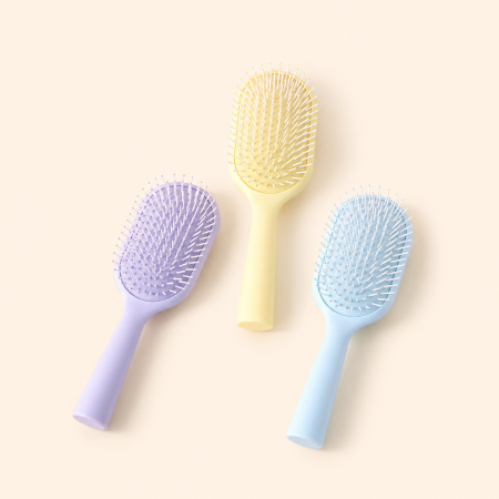 Peignes en plastique uni couleur quotidienne de la gamme Simple Series