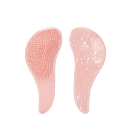 Peignes en plastique Simple Series Daily de forme irrégulière, couleur unie et dégradée 2