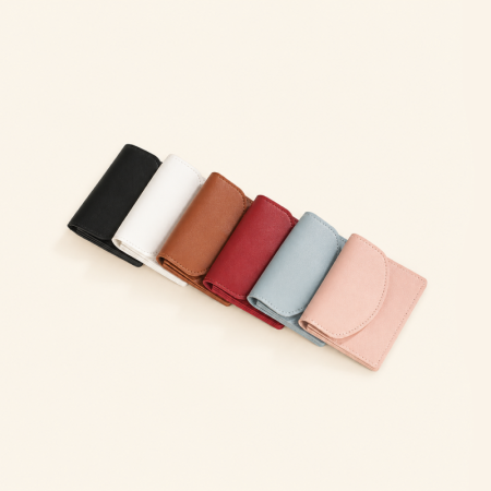 Portefeuilles et porte-cartes carrés pour femmes, style décontracté, couleur unie, en PU de qualité supérieure