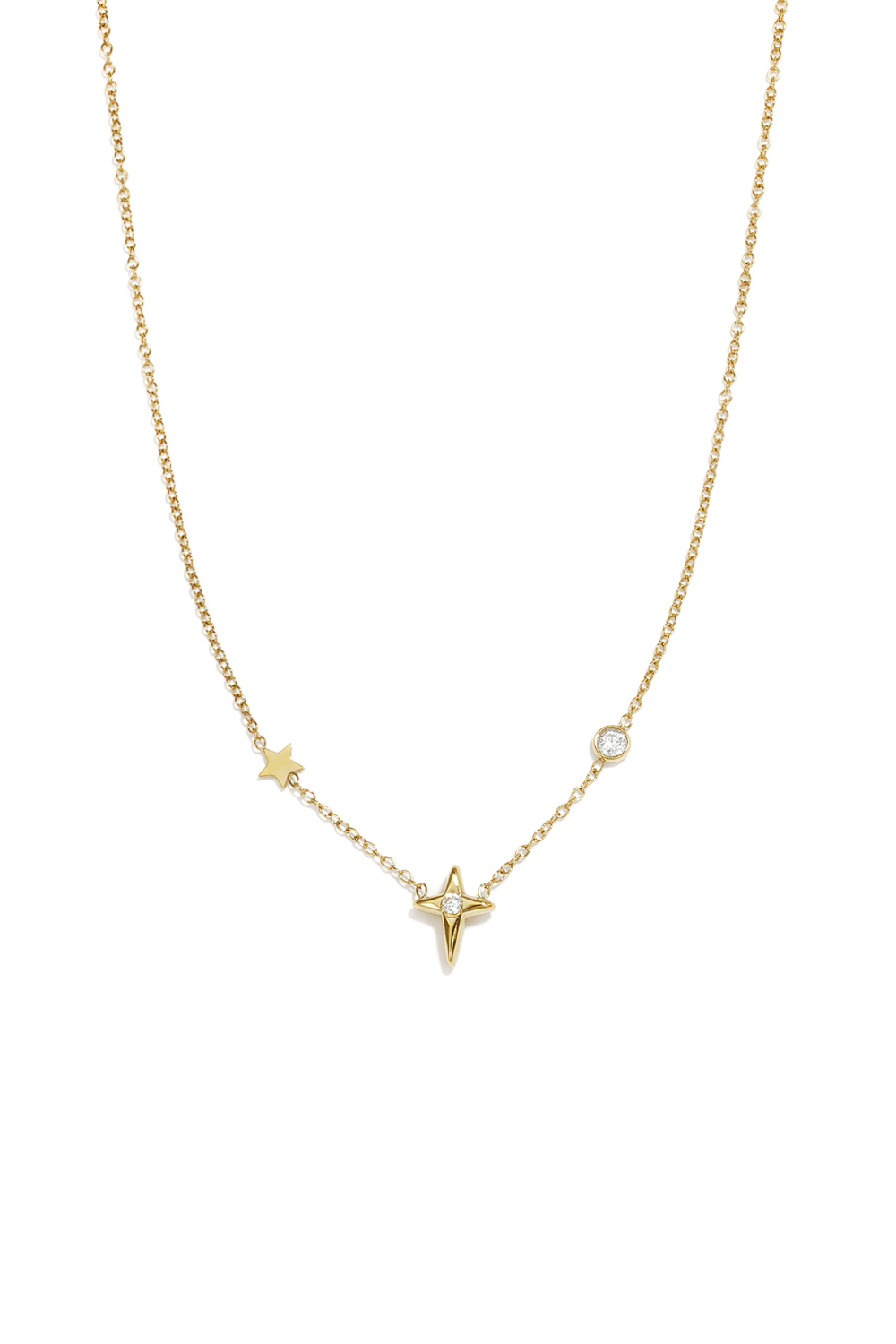 Colliers Pendentifs En Acier Inoxydable Star Simple Daily Simple Series Bijoux Pour Femmes