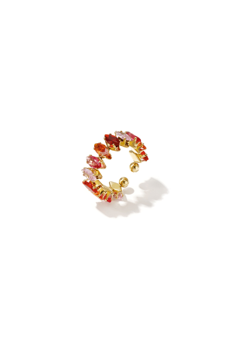 Bague minimaliste en acier inoxydable, forme elliptique, collection simple et décontractée pour femme.
