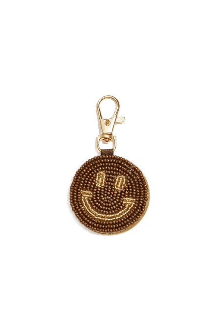 Porte-clés pour sac Visage souriant Lunettes décontractées Accessoires du quotidien