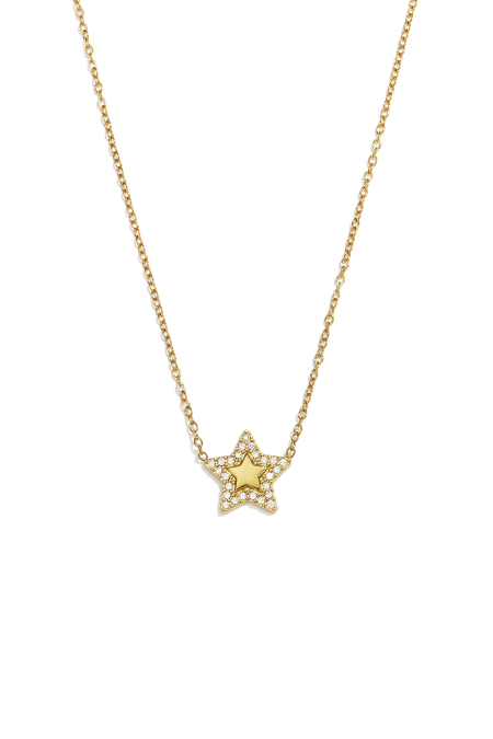 Colliers pendentifs en acier inoxydable Star Simple Daily Simple Series Bijoux pour femmes