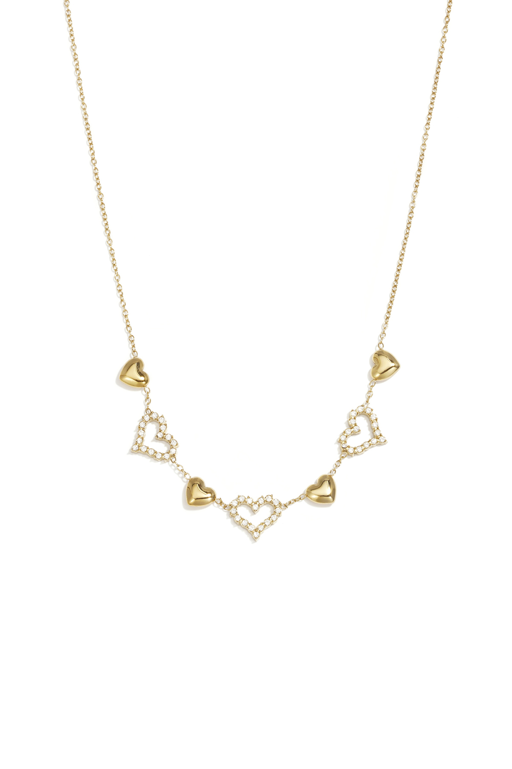 Colliers Pendentifs En Acier Inoxydable En Forme De Cœur, Collection Daily Simple, Bijoux Pour Femmes 