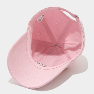 Casquette De Baseball Décontractée En Coton Uni Couleur Cœur, Série Simple h5 Image4