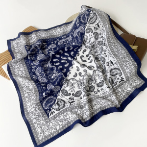 Écharpes D'Été En Polyester À Motif Cachemire Multicolore Décontracté De La Collection Ethnic Series h5 Image5