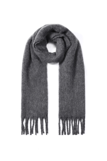 Écharpes d'hiver unies en polyester simple, accessoires du quotidien