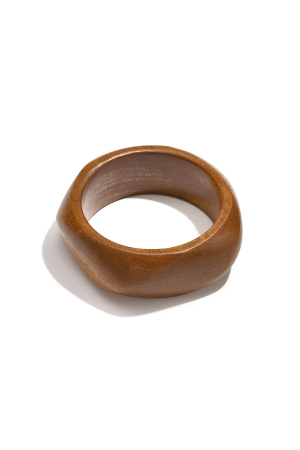 Bracelets En Bois De Forme Irrégulière, Collection Simple Daily Simple, Bijoux Pour Femmes h5 Image3