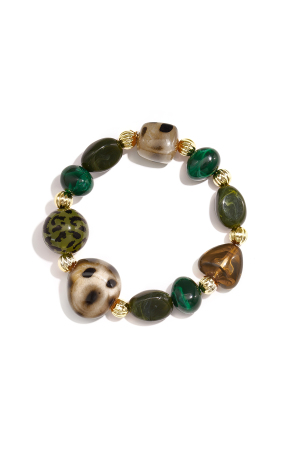 Bracelets En Perles Acryliques De Forme Irrégulière, Collection Simple Daily Simple, Bijoux Pour Femmes h5 