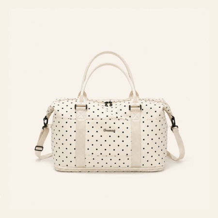 Sacs de sport et de voyage pour femmes, style sportif, uni, à pois, en polyester, de style est-ouest 2