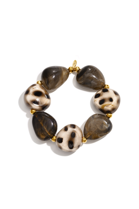 Bracelets en perles acryliques de forme irrégulière, collection Simple Daily Simple, bijoux pour femmes