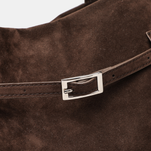 Sacs Cabas Pour Femmes En Daim Uni, Style Décontracté, Avec Détails Métalliques h5 Image7