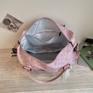 Sacs De Sport Et De Voyage Pour Femmes, Style Sportif, Uni, À Pois, En Polyester, De Style Est-Ouest h5 Image9