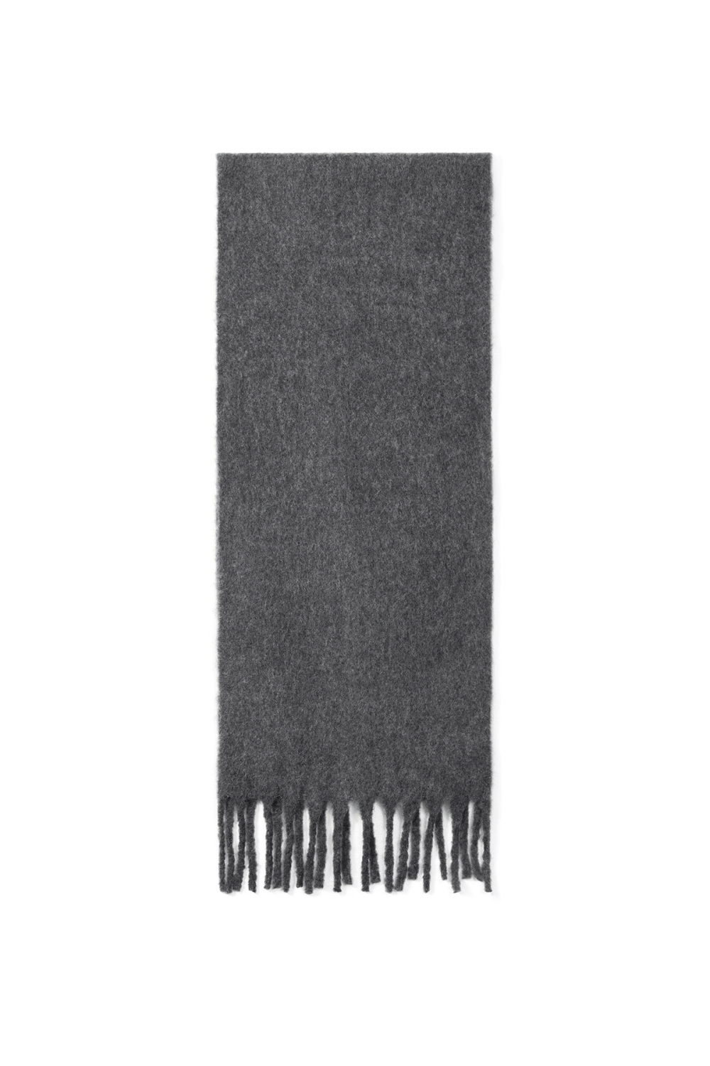 Écharpes D'Hiver Unies En Polyester Simple, Accessoires Du Quotidien 