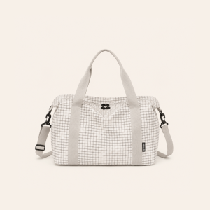 Sacs De Sport Et De Voyage Carrés Pour Femmes, Style Décontracté, Sans Couleur Unie, En Tissu À Carreaux h5 Image2